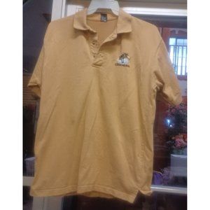 Sunshine USA Miami Mens Polo Shirt Large Tan